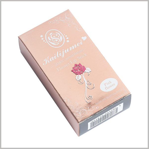 custom luxury printed packaging for 3.8g lipstick boxes, You can separate the product introduction, product information, and instructions for use on different sides of the box