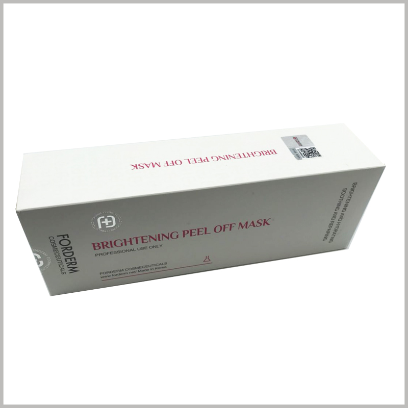Cheap skin care packaging with printed. The packaging uses 350gsm single-powder paper as the raw material, which reduces the manufacturing cost of the packaging.