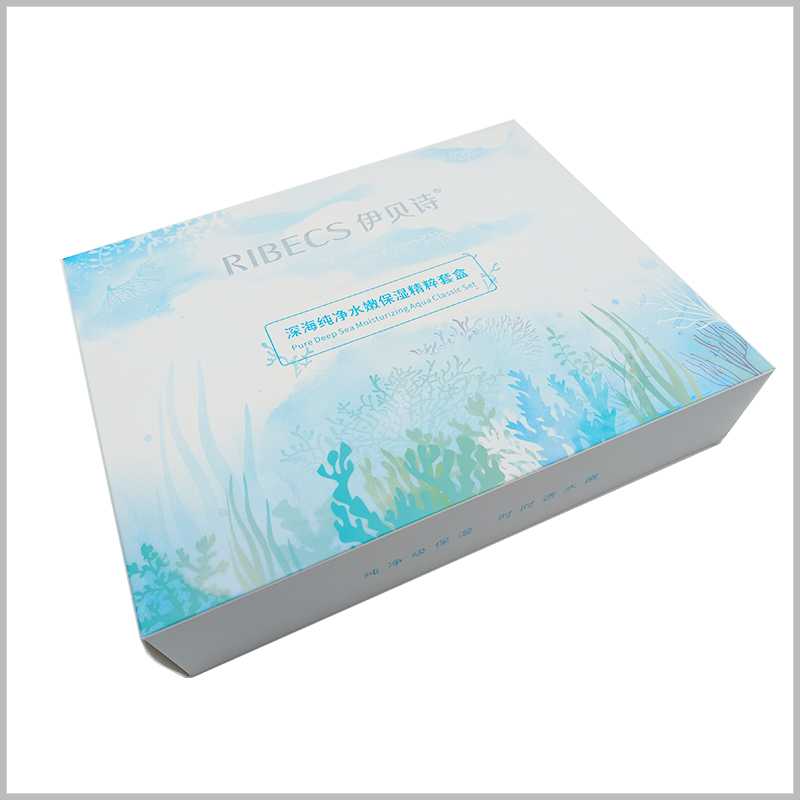 custom skincare products packaging boxes wholesale. Custom packaging allows products to be displayed to consumers in a specific image.