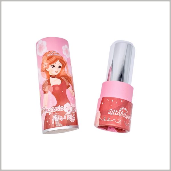 cute and eco friendly empty lipstick tubes packaging. The lipstick plastic inner tube adopts uniform specifications, so the size of the lipstick tube is basically the same, but the difference between the different promotional products with printed patterns.