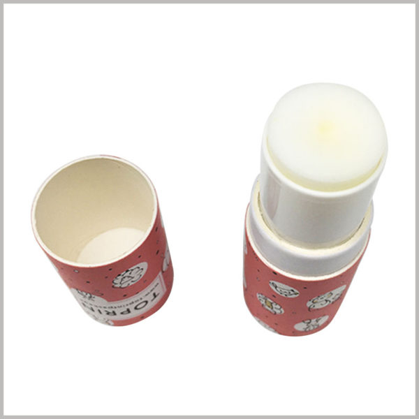 eco friendly cardboard lip balm tubes empty. Customized tube packaging has strict requirements for printing, ensuring that paper tube packaging has high quality.