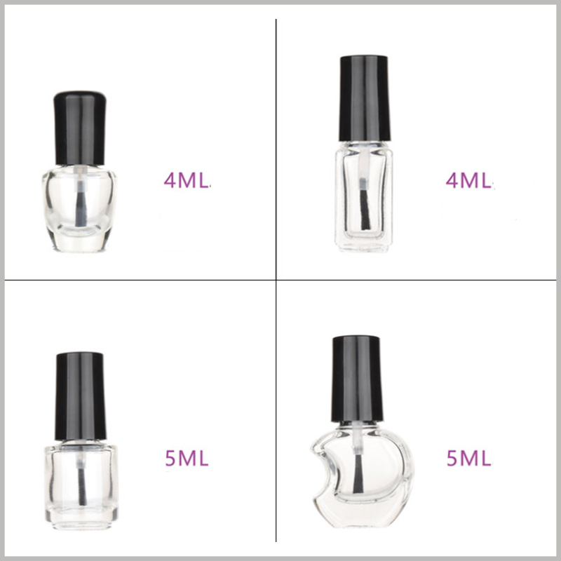 Wholesale 7ml 8ml 9ml 10ml 15ml Clear Difform Glass Bottle for Nail Polish  with Brush Lid - China Glass Container, Glass Products | Made-in-China.com