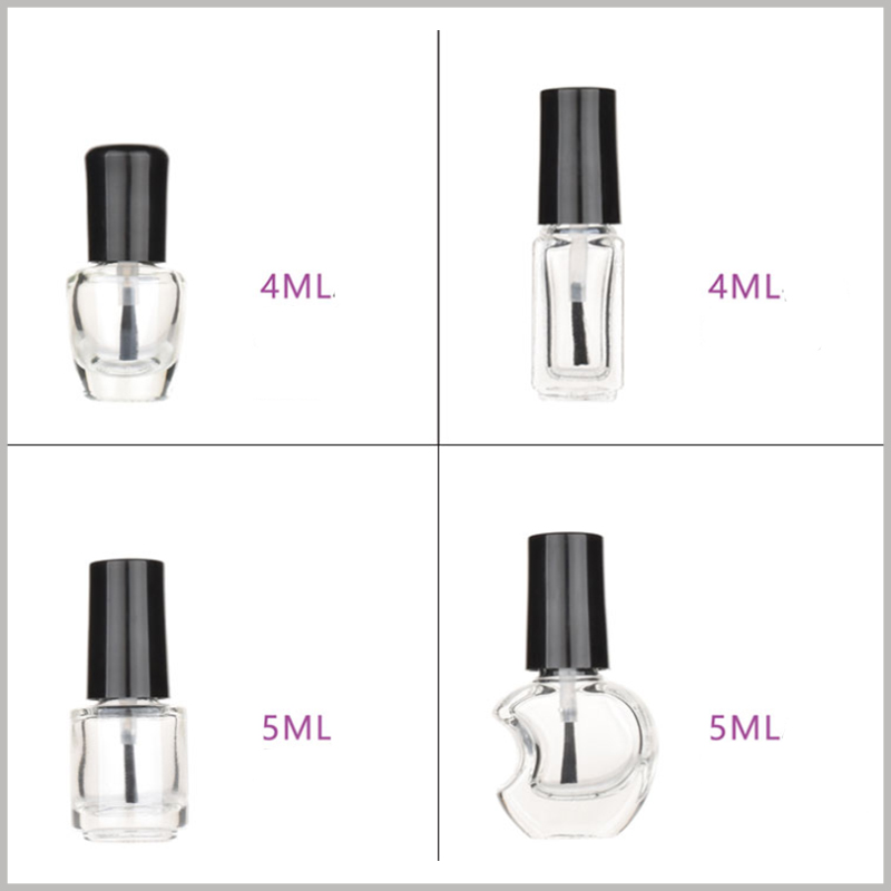 empty nail polish bottles with brush wholesale