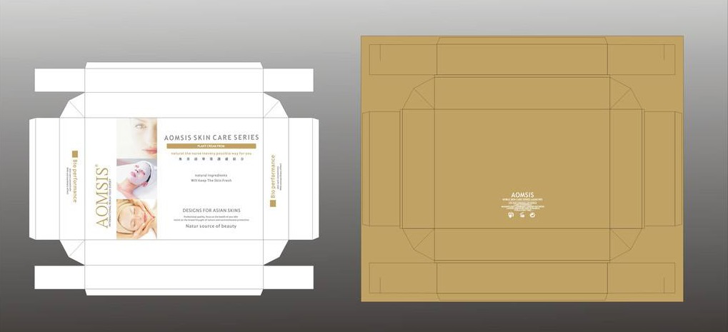 face mask packaging design,The packing box can be folded, and there is almost no weight, which is convenient to carry