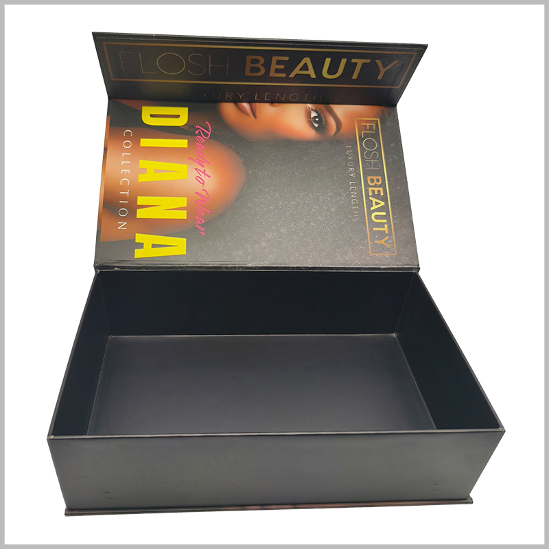 large hair extension packaging box wholesale