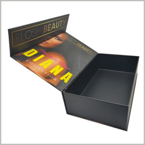 large hair extension packaging boxes custom