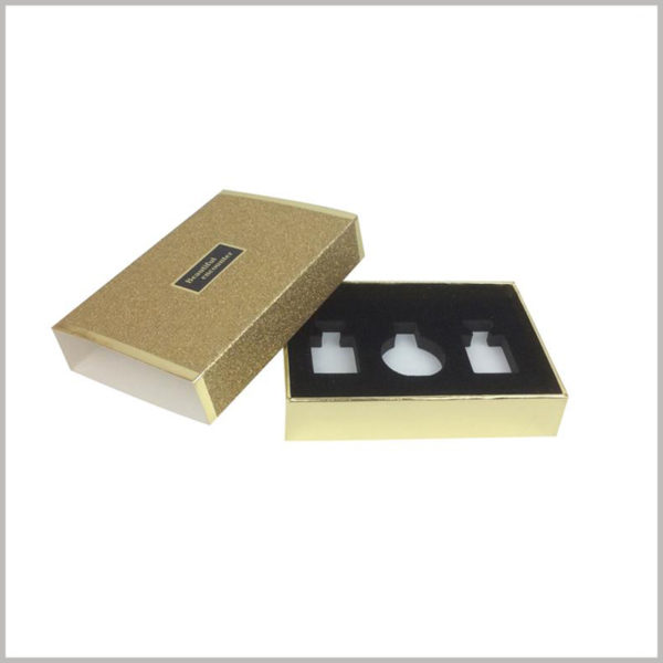 luxury cardboard boxes for 3 bottles of perfume packaging,Choose the right style and size to ensure that the perfume packaging and product match perfectly.