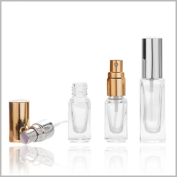 small perfume spray bottle