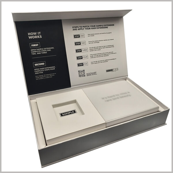 wedding wig packaging boxes