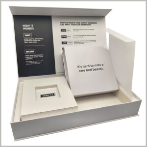 wedding wig packaging boxes wholesale