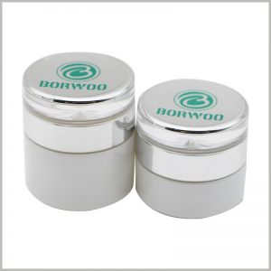 white jars for creams and lotions