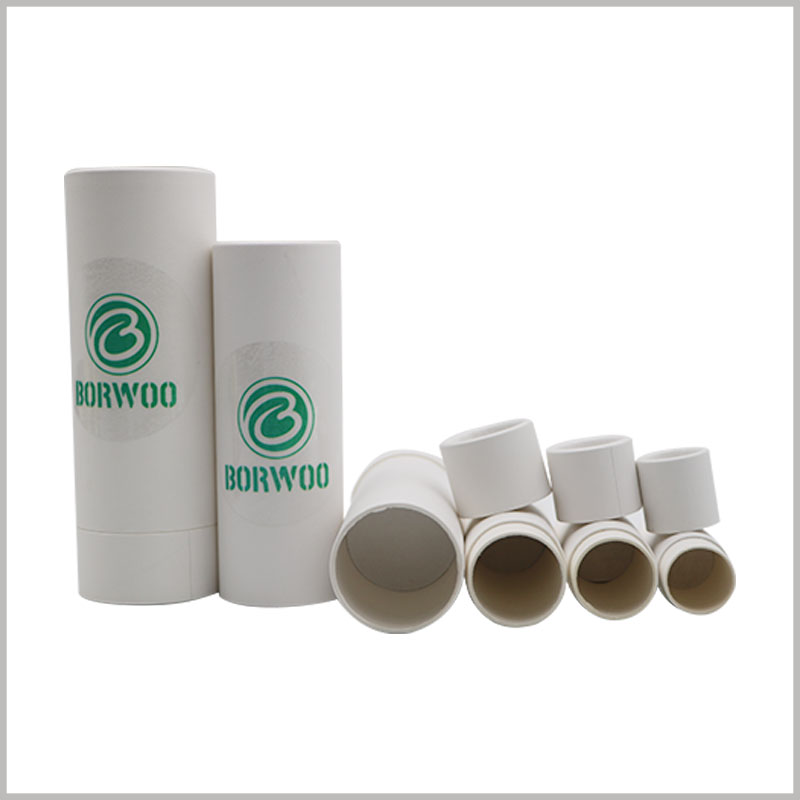 white paper tube for deodorant packaging